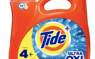 Tide Ultra Oxi Liquid Laundry Detergent, 132 fl oz. for just $12.69 on Amazon with Subscribe & Save (Reg. $19.97)